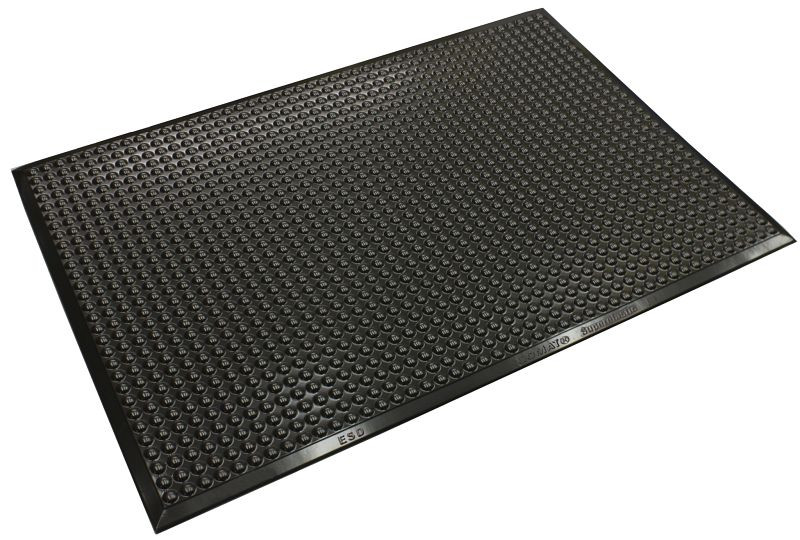 Ergomat Complete Bubble ESD cleanroom antivermoeidheidsmat, lengte 150 cm, breedte 90 cm, EFB90150-ESD