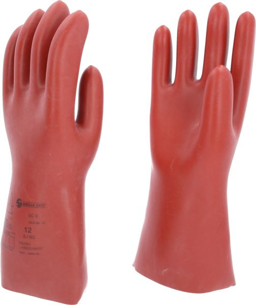 KS Tools Elektriciensbeschermhandschoen met mechanische bescherming, maat 12, klasse 0, rood, 117.0071