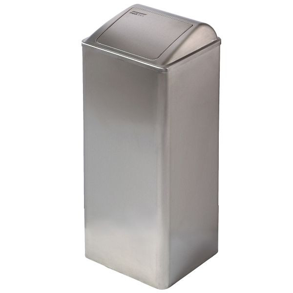Mediclinics afvalcontainer 0080, geborsteld RVS, 251.968