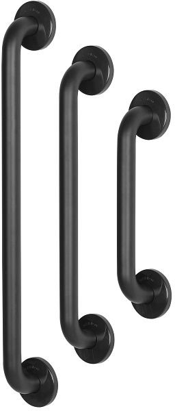 KEMMLIT handgreep, roestvrij staal, zwart, 695 mm, 252.466