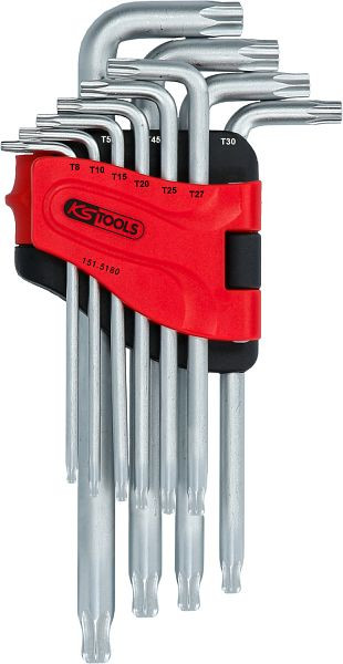 KS Tools kogelkop Torx stiftsleutelset, lang, 10-delig, 151.5180