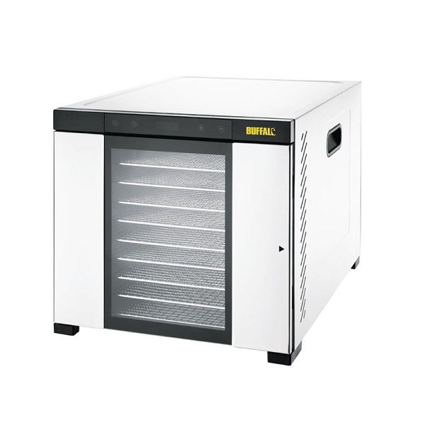 Buffalo roestvrijstalen voedseldehydrator met 10 schappen, CS950