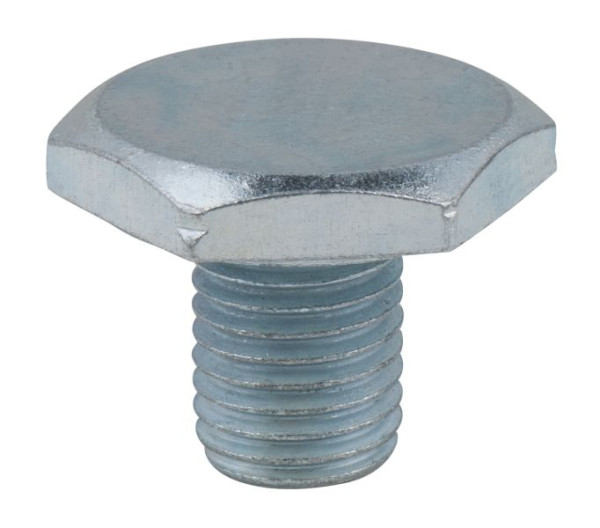 KS Tools olieaftapschroef, buitenzeskant 21mm, M10x1,25x13mm, verpakking van 1, 430.0015