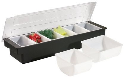 Contacto ingrediëntencontainer 6 compartimenten, 1120/006