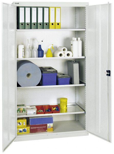 stumpf gereedschaps- en materiaalkast serie 2000, 7035/7035, 4 legborden continu, 2008007