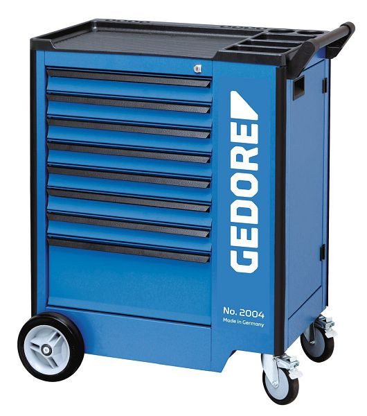 GEDORE gereedschapswagen 8 laden, 7x 67 mm, 1 x 207 mm hoog, 1640712