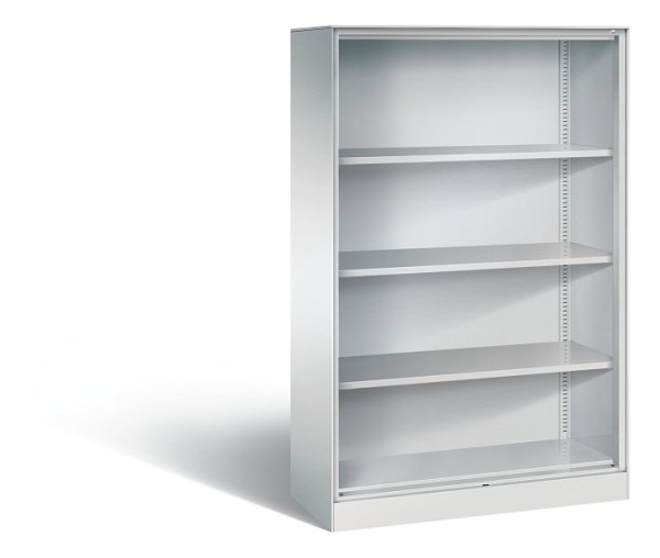 C+P bureauplank Asisto, H1635xB1000xD435mm, kleur: lichtgrijs, 4 niveaus, 140012-000 S10039