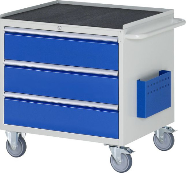 RAU montagewagen serie 7000, metalen onderstel, 3 x lade maat XL, 770x795x650 mm, 05-XL3.0A-MT.11