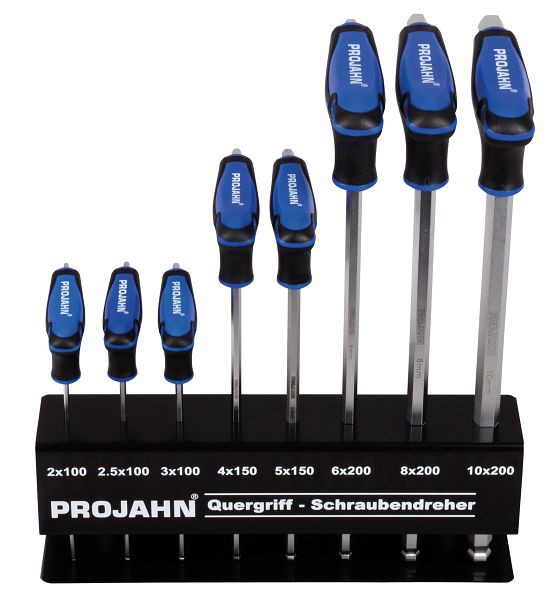Projahn kogelkop T-greep schroevendraaier set 8 stuks, 4170