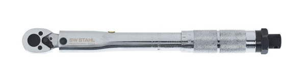 SW-Stahl momentsleutel, 1/4", 5-25 Nm, omschakelbaar, 03920L