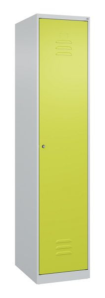 C+P luierkluis Classic PLUS met middenwand, 1850x400x500mm, 7035/0024, cilinderslot, 080000-12F S10029