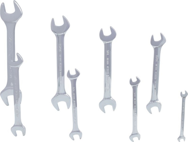 KS Tools CHROMEplus dubbele steeksleutelset, 8-delig, 518.3200