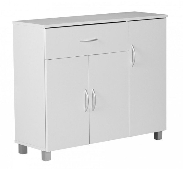 Wohnling design dressoir JARRY 90 x 75 x 30 cm wit, WL1.334