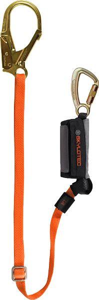 Skylotec I-lanyard 1,2-1,8 m, oranje SKYSAFE PRO ADJUSTABLE I, L-0641-1,8