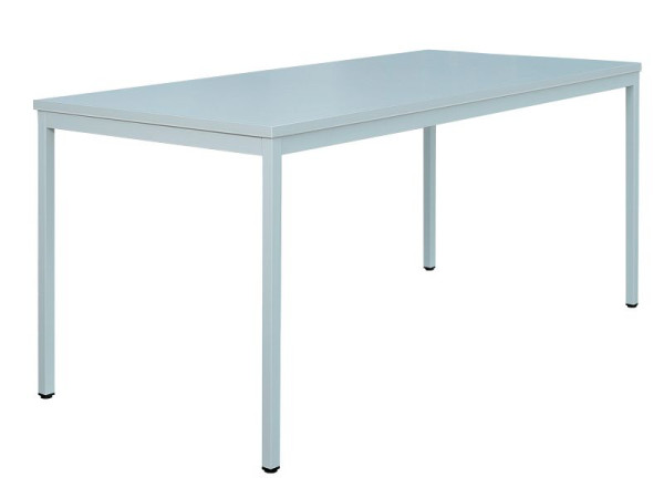 Lüllmann vergadertafel, 750 x 2000 x 800 mm, lichtgrijs/lichtgrijs, 331130