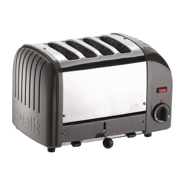 Dualit broodrooster 40348 grijs 4 sleuven, E268