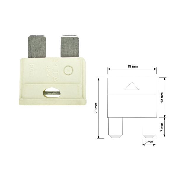 Offgridtec 25A voertuig standaard steekzekering 6-32V, 8-01-006880