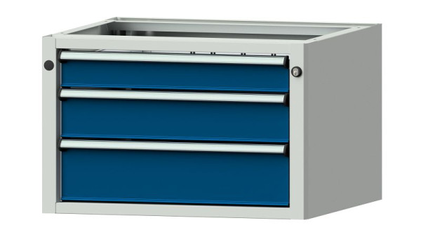 ANKE werkbanken onderkast, model 1208 V, 660 x 615 x 420 mm, RAL 7035/5010, 402.508