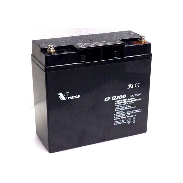 Vision AGM-Akku, 12 V, 20 Ah für Power Station, 13128