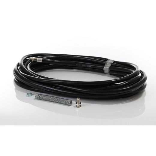 ELMAG GI-slang 13x19 mm, 15 m compleet voor ROLL AIR INDUSTRIE OPEN 15Inlaat: AG 1/2'Uitlaat: Draaikoppeling AG 3/8', 9402335