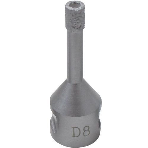 Karl Dahm Bohrkrone Diamant (trocken) mit Paraffin-Kühlung, Ø 8 mm, 50322