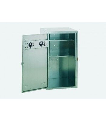 Growi plafondkast (HxDxB): 106 x 75 x 75 cm, hangslot, planken, 10049750