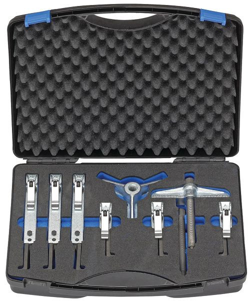 GEDORE trekkerset met 6 haken, in kunststof koffer, 1745158