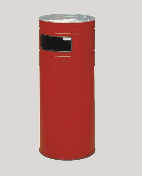 VAR asbak / afvalbak H 100, rood, 17141
