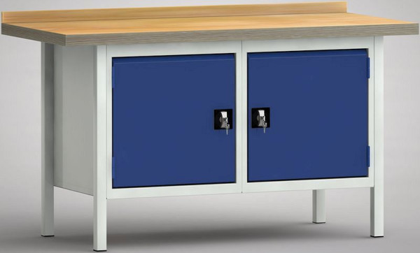 KLW standaard werkbank - 1500 x 700 x 840 mm L x D x H, WS177N-1500M40-X7038
