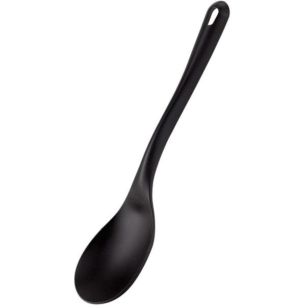 Stalgast opscheplepel, gemaakt van glasvezelversterkt materiaal, zwart, lengte 35 cm, KK0503350