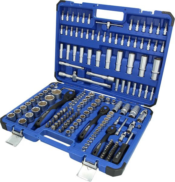 Brilliant Tools dopsleutelset, 172-delig, 1/4", 3/8", 1/2", BT023172