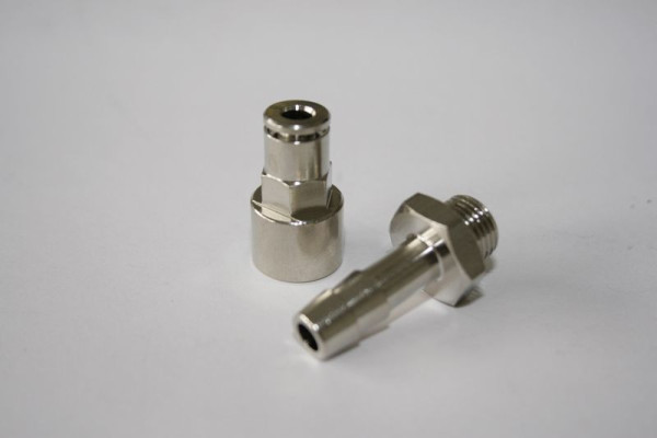 ELMAG adapter voor wegwerpflessen, 6 mm binnen / 4 mm buiten, 54121