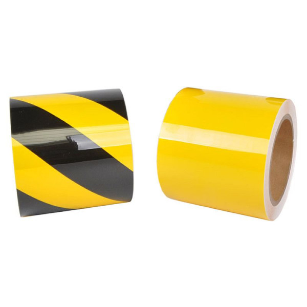 Stone HGS vloermarkeringstape -WT-5229-, 15m/ zwart en wit, breedte: 100 mm, 33910