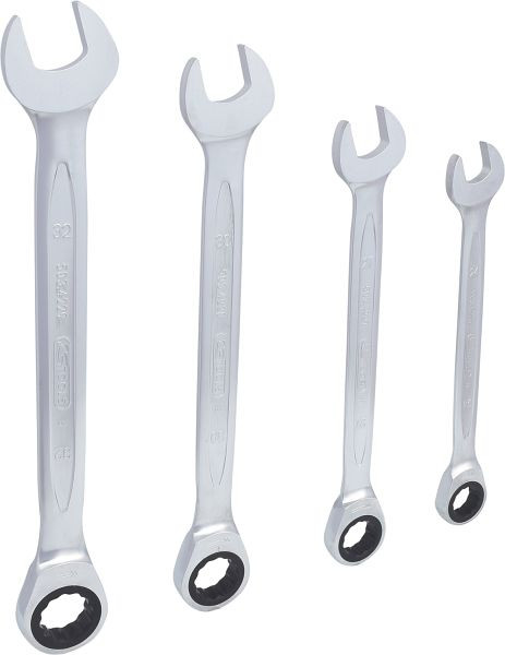 KS Tools GEARplus ratel-ringsleutelset, 4-delig 24-32 mm, 503.4270