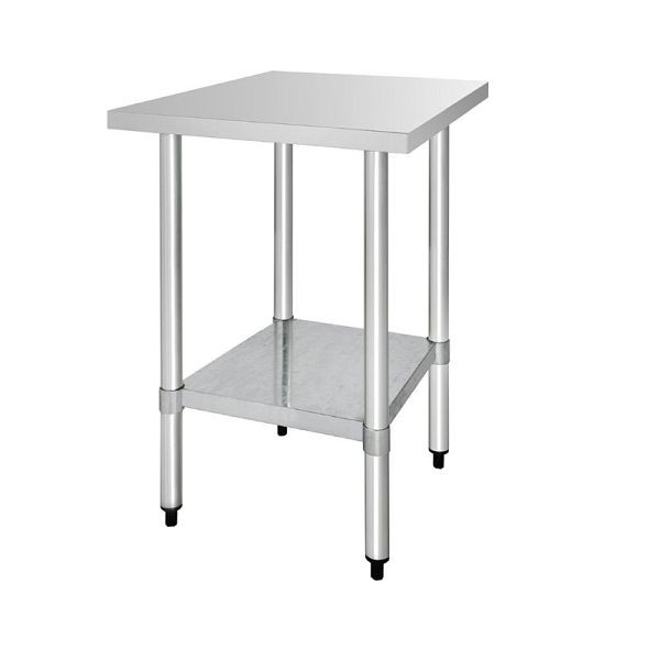 Vogue werktafel met planken 60 x 60cm, T389