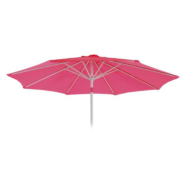 Mendler vervangende hoes voor parasol N18, parasolhoes vervangende hoes, Ø 2,7m stof/textiel 5kg, roze, 81638