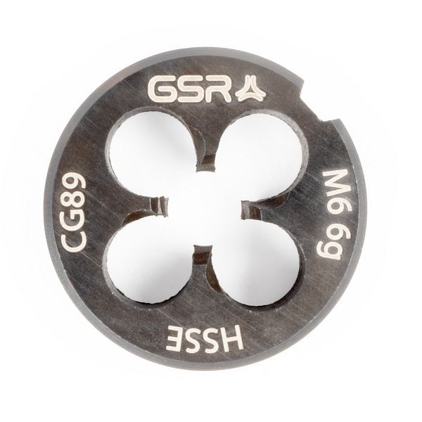 GSR-matrijs DIN EN 22568 (DIN 223) metrische draad rechts HSSE-VAP M 6, 00409190
