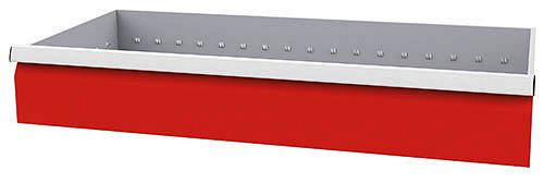 Bedrunka + Hirth lade, incl. Rails, R 36-16, paneelhoogte 150 mm, draagvermogen 50 kg, afmetingen in mm (BxDxH): 900 x 400 x 150, 60.098.150VA