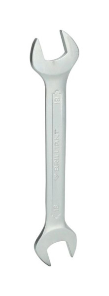 Brilliant Tools dubbele steeksleutel 18 x 19 mm BT010908