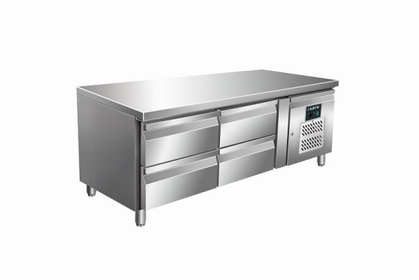 Saro onderbouwkoeltafel, 2x2 laden UGN 2140 TN, 323-3122
