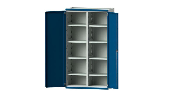 ANKE werkbanken, zware kast, model 201, 1085 x 500 x 1950 mm, RAL 7035/5010, 620.136