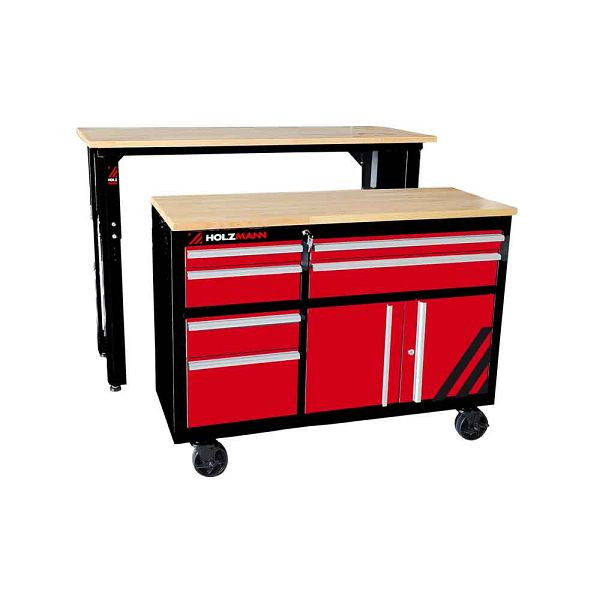 Holzmann werkbank werkplaatswagen SET, WEWA1216SET