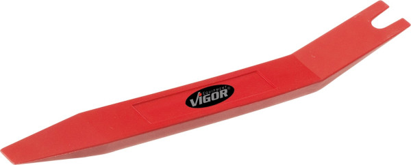 VIGOR ontgrendelingshendel en clipontgrendeling, smal, eenzijdig gehoekt, 20 mm, V2495