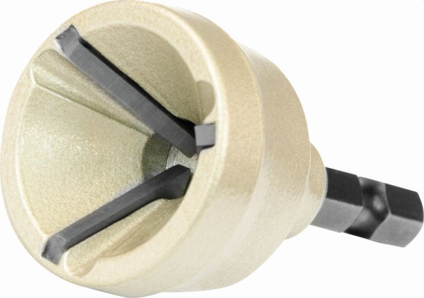Projahn buitenontbramer 3-19 mm met 3 hardmetalen snijkanten maat 1, 35401