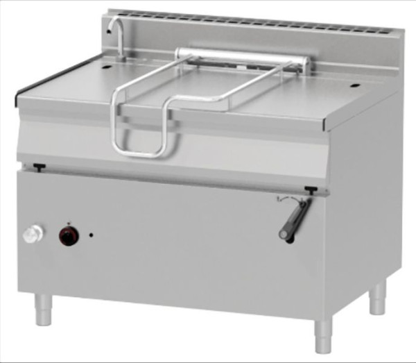 RM Thermik Series 900, gas kantelbare koekenpan, 120 L, gietijzer, handmatige kantelinrichting, BR-90/120G
