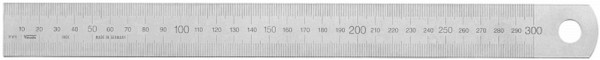 Vogel Germany stalen meetlat, type A, 1000 x 30 x 1,0 mm, aflezing van links naar rechts, 1018010100