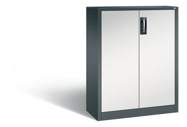 C+P gereedschapskast Acurado, H1200xB930xD400mm, kleur: antracietgrijs/lichtgrijs, verzonken handgreep, 8520-000 S10109