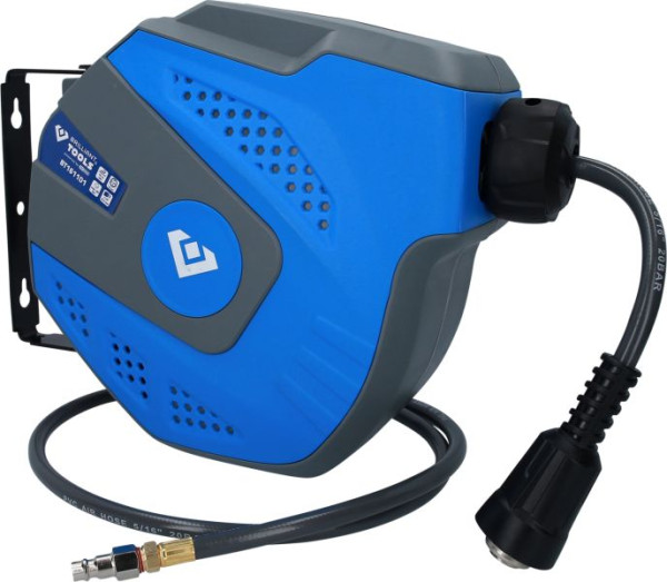 Brilliant Tools Automatische persluchtslanghaspel, Ø 8 mm x 10 m, BT161101
