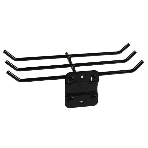 ADB gereedschapshouder, 6-voudig, cantileverhaak schuin 45°, L 140 mm x B 240 mm x Ø 6 mm, 73154