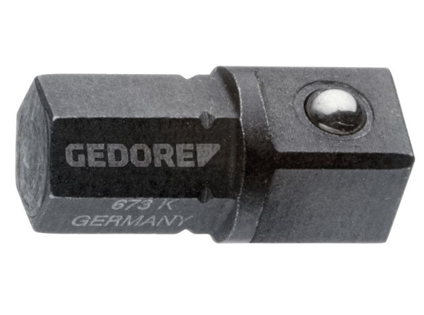 GEDORE wisselplaathouder korte vorm 1/4", 2000245